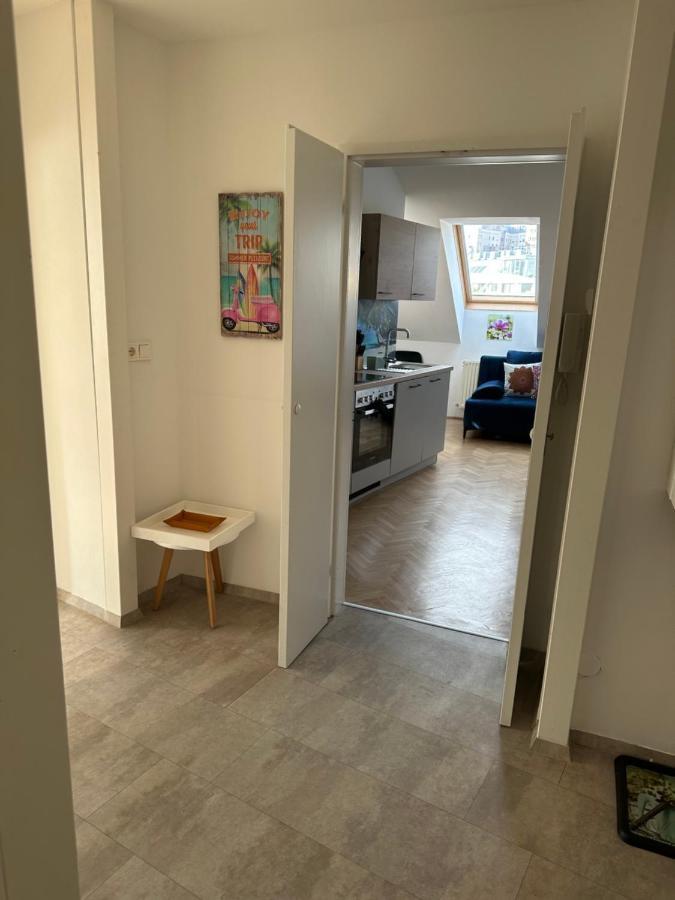 Klimatisiertes Dachgeschoss City Apartment In Zentrum Wiens Ngoại thất bức ảnh