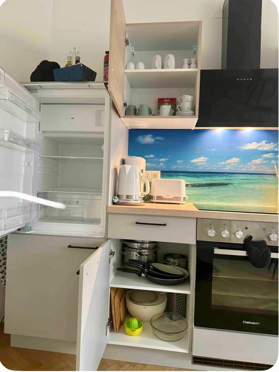 Klimatisiertes Dachgeschoss City Apartment In Zentrum Wiens Ngoại thất bức ảnh